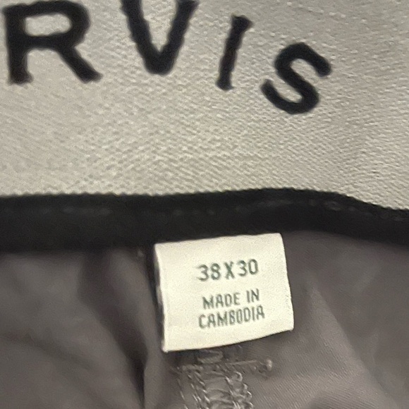 ORVIS New Water Repellant Asphalt Gray Tech Pant 38x30 - Picture 8 of 10